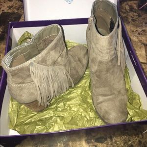 Madden girl fringe booties